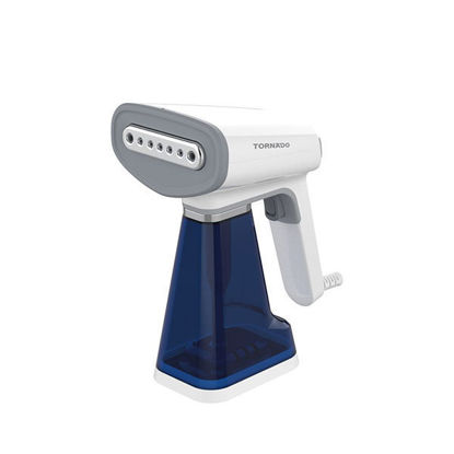 TORNADO Portable Steam Iron 1100-1300 Watt, White x Blue - TST-HS1300