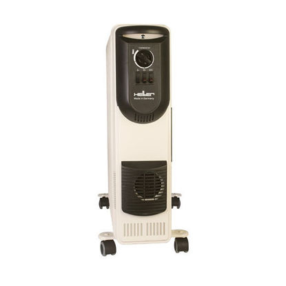 HELLER Oil Heater 11 Fins, 2000 Watt, 12 meter, Fan, Beige - MAV 2011 T