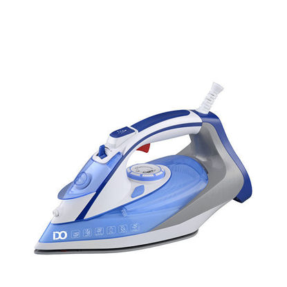 IDO Ceramic Steam Iron 2400w, Blue/Grey SI2400-BGY