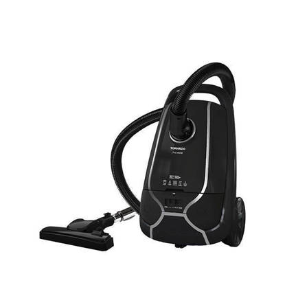TORNADO Vacuum Cleaner 1800 Watt HEPA Filter Black TVC-1800EB